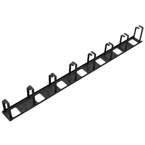 Vertical cable manager, 8 metal rings